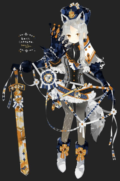 少女,银发金眸,剑,皇后