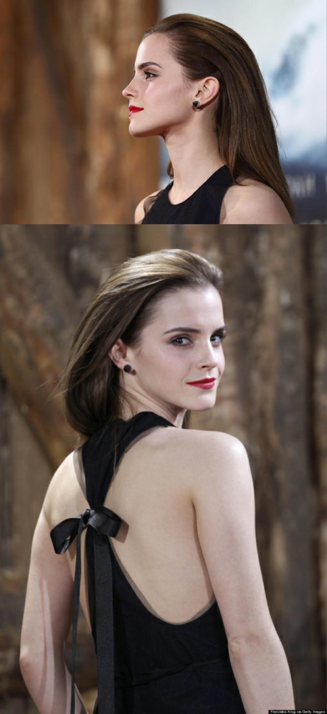 emma watson 侧颜不要太美