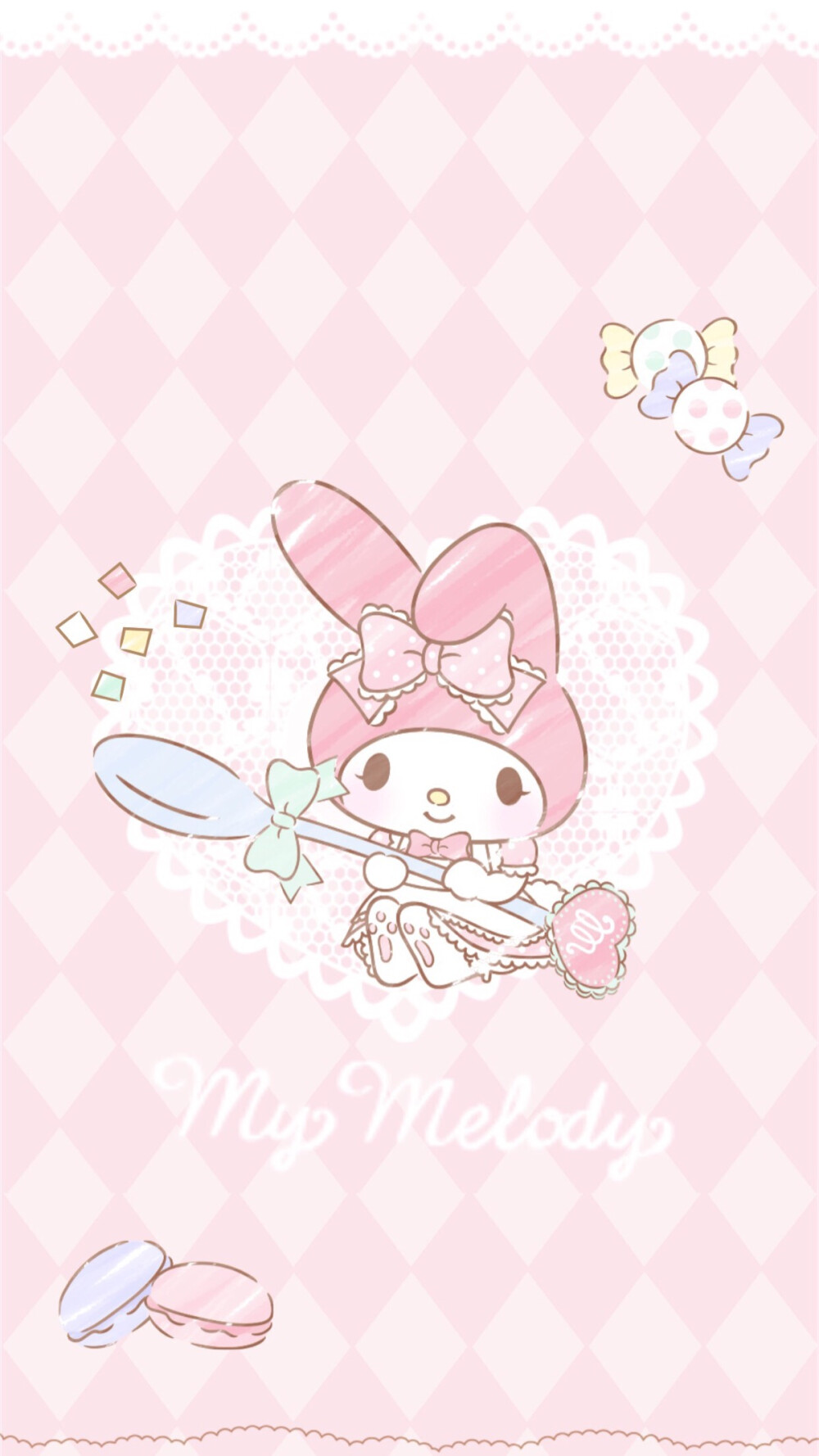 sanriomelody美乐蒂壁纸from微博