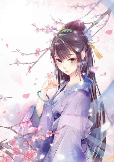 梅花古风图片