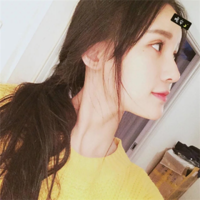高清女生头像 唯美 长发 背景 小清新 意境 她回眸一霎那 似极了旧时