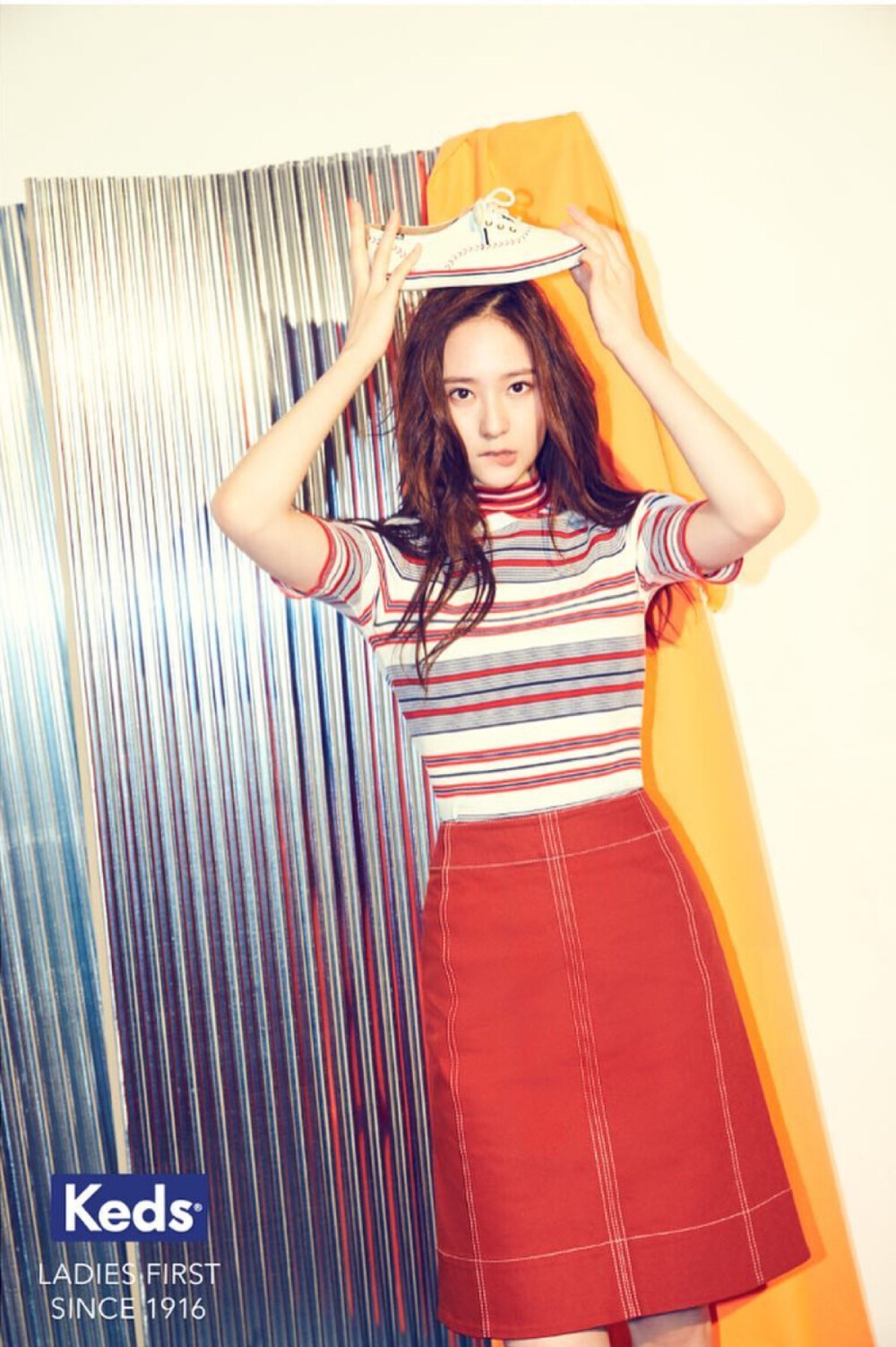怎样都美的郑秀晶 keds画报——来自ins @kedskorea