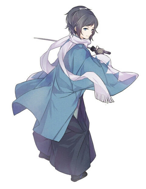 刀剑乱舞,大和守安定,转自p站