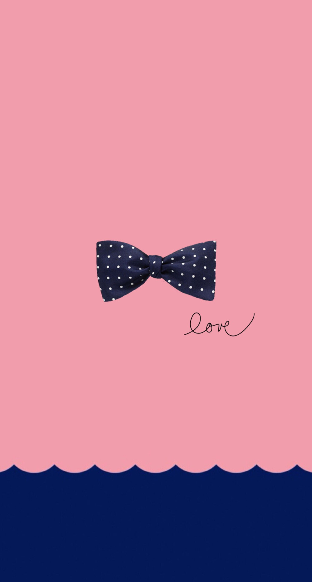 iphone壁纸套图蝴蝶结