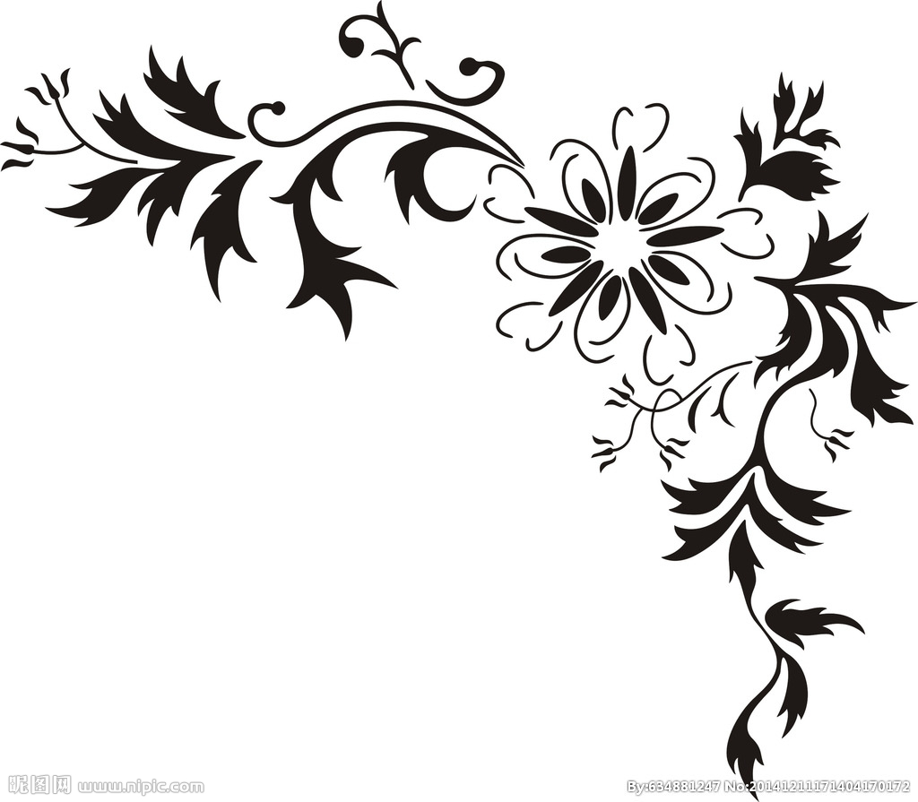 花纹设计图__花边花纹_底纹边框_设计图库