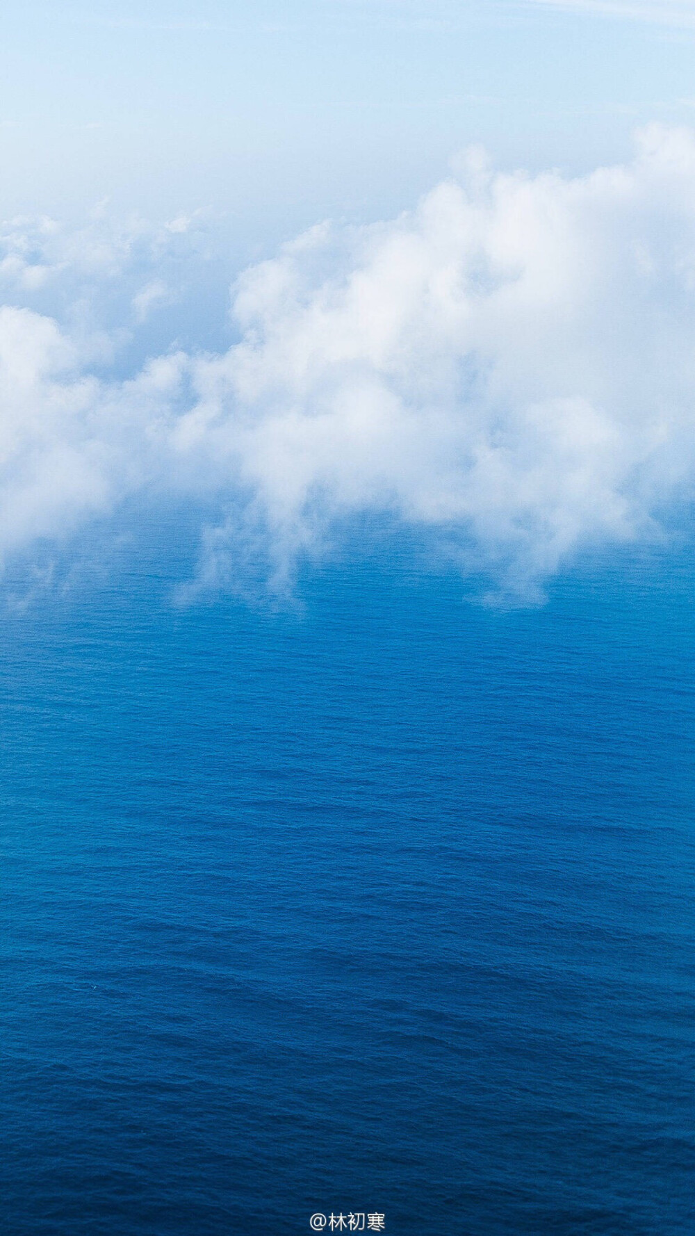 风景意象图 蓝天白云大海 手机壁纸摄影师林… 