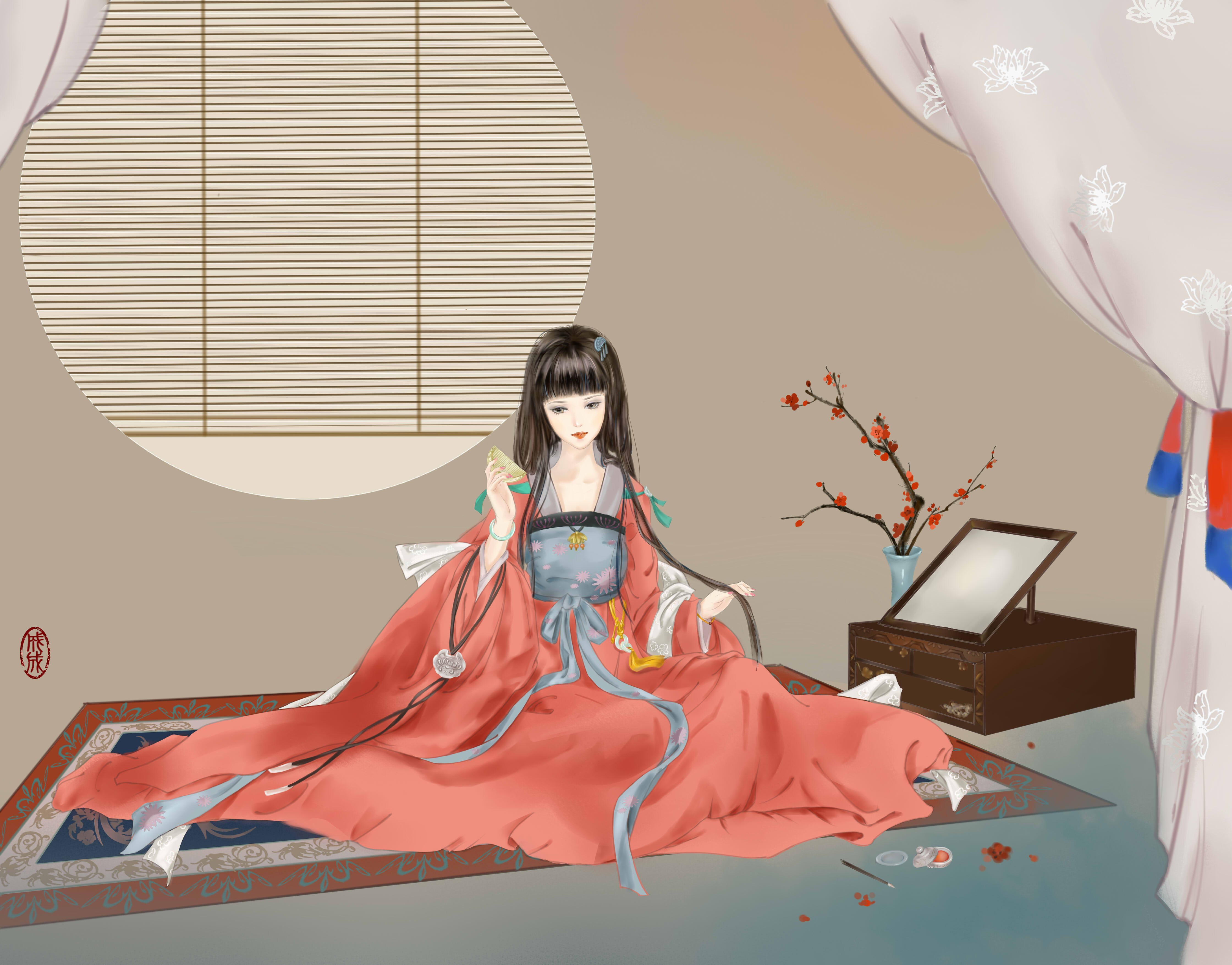 古风美人 〕作者 小山楂