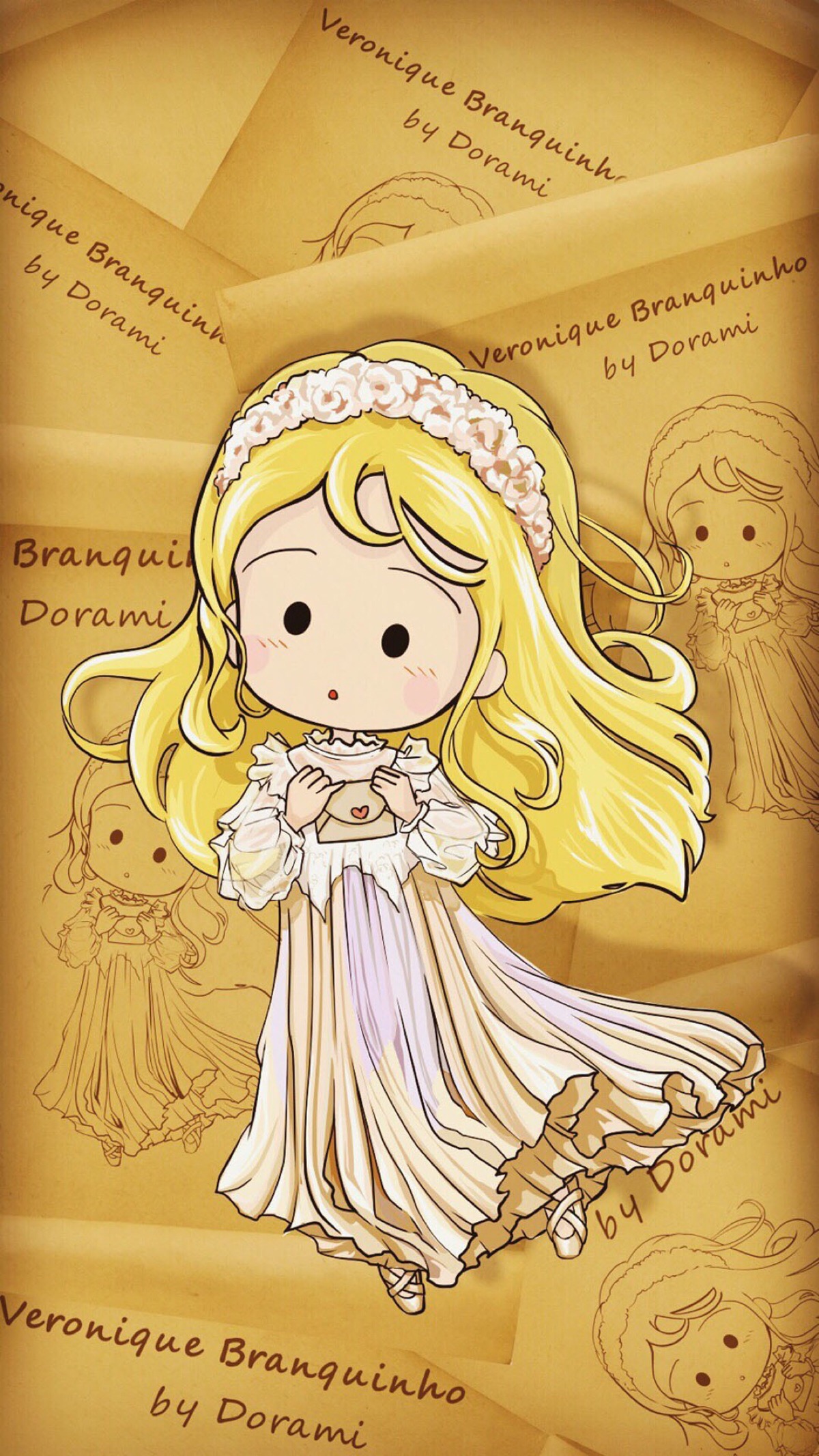 壁纸iphone手机壁纸 头像 插画 插画师dorami