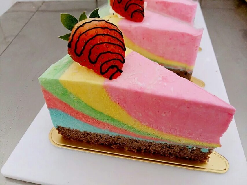 彩虹蛋糕