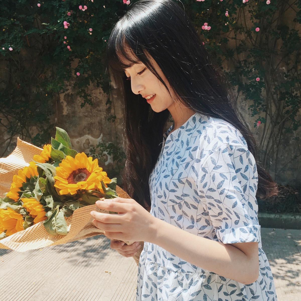 『森系 简约 头像 女头』· 〔微博@_shenli 〕·「或南或北,岁月不及