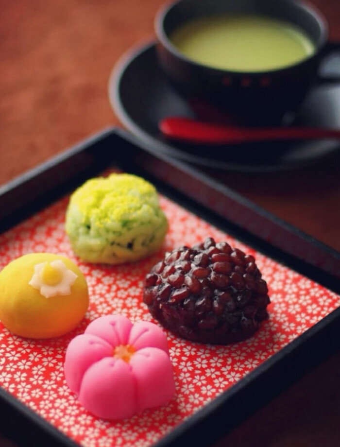 日式点心,和菓子.