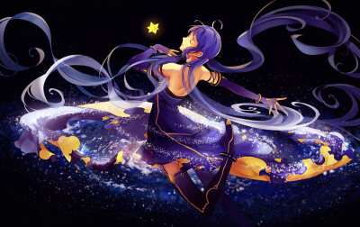 星尘v家 vocaloid 虚拟歌姬 茶理理 高清大图 p站 pixiv pixiv id