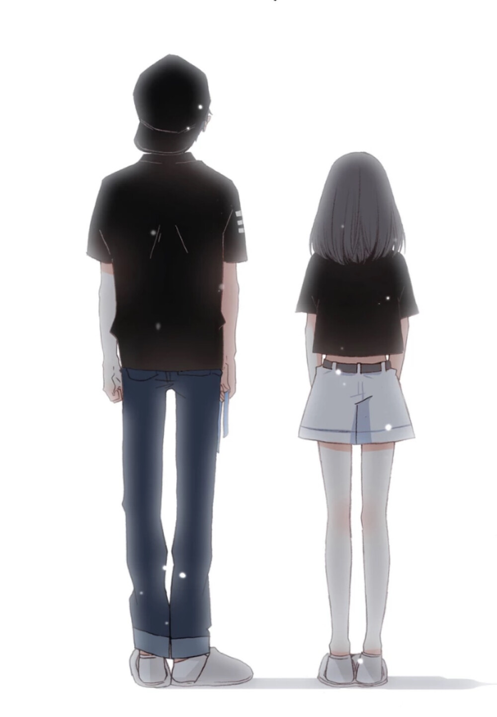 怦然心动男女主背影