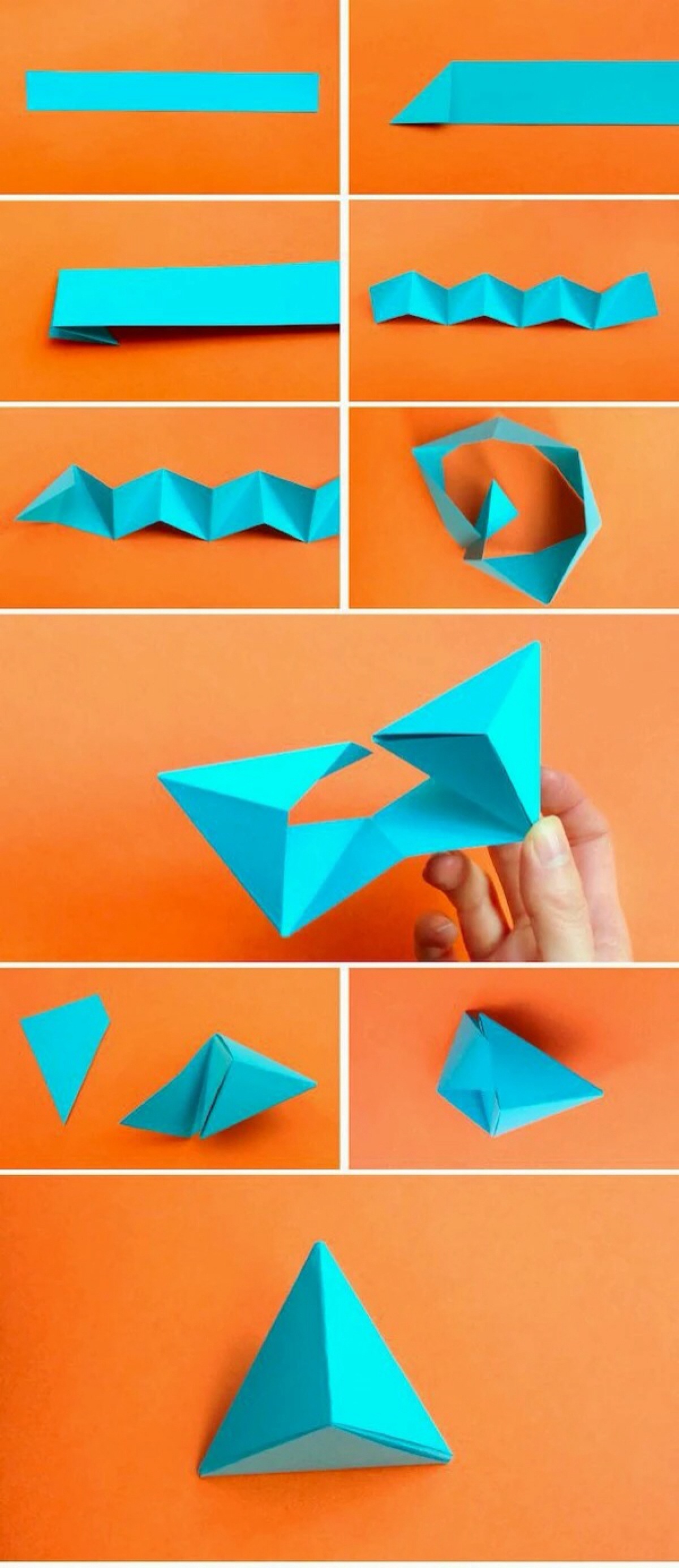 折纸三角形包角图片