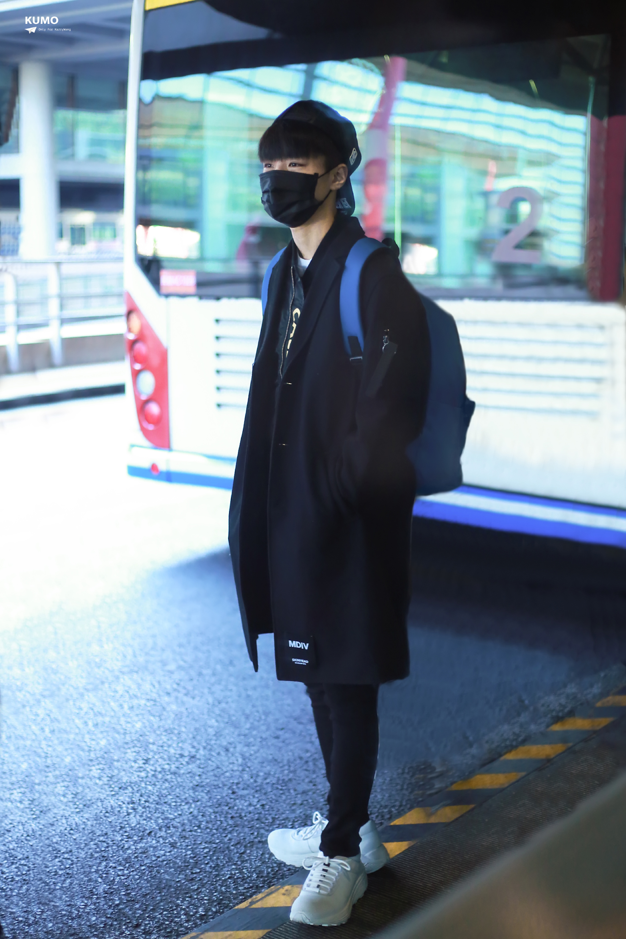 王俊凯#tfboys王俊凯##tfboys#160227 北京首都机场-厦门高崎机场cr