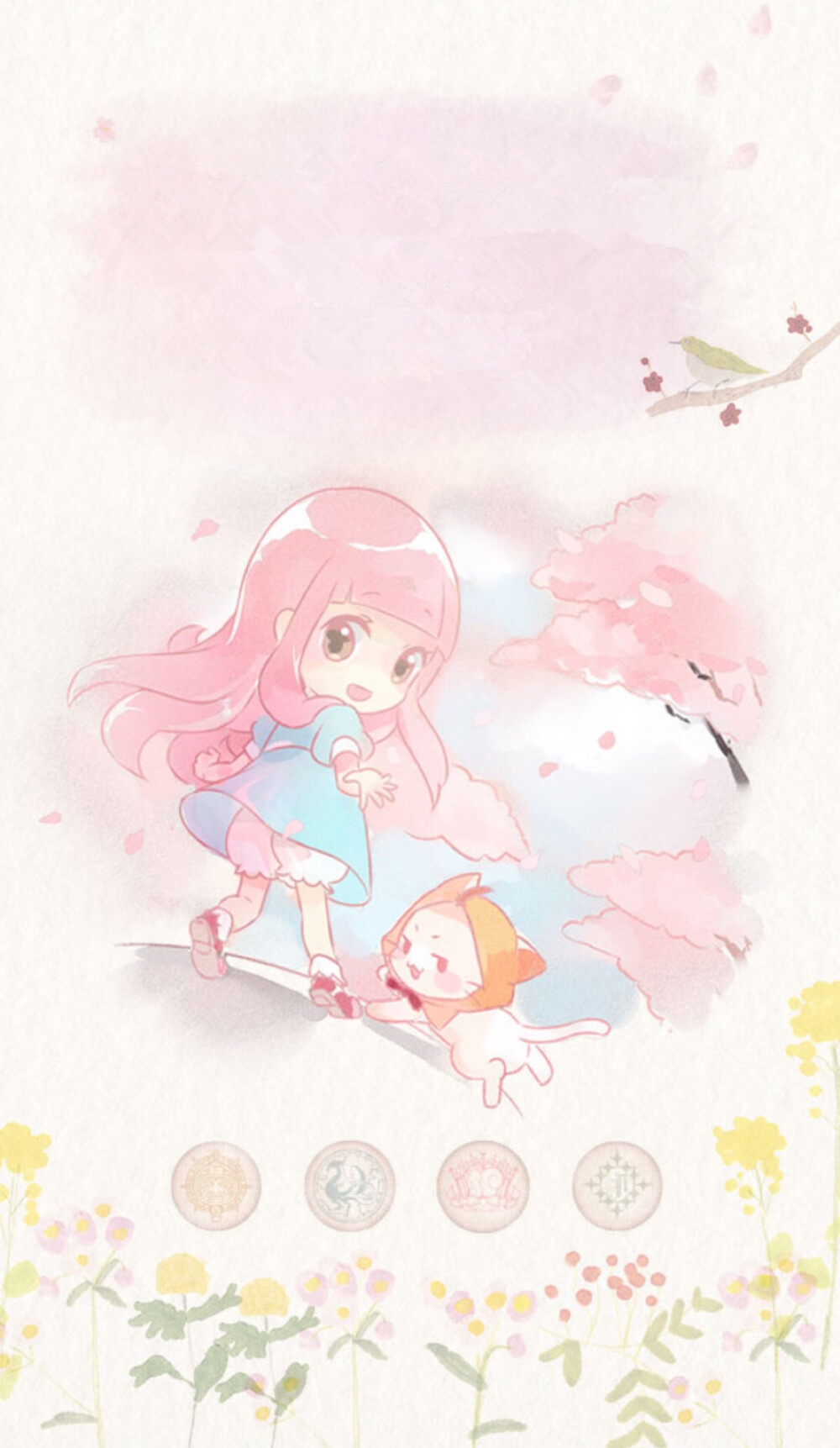 奇迹暖暖 2016周年庆 暖暖 大喵 自制无字版 壁纸 头像