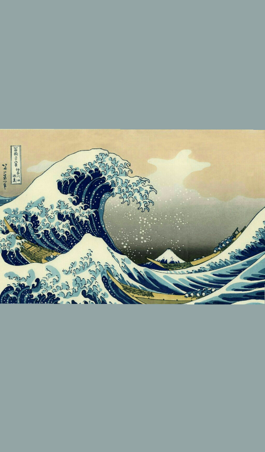 神奈川海浪