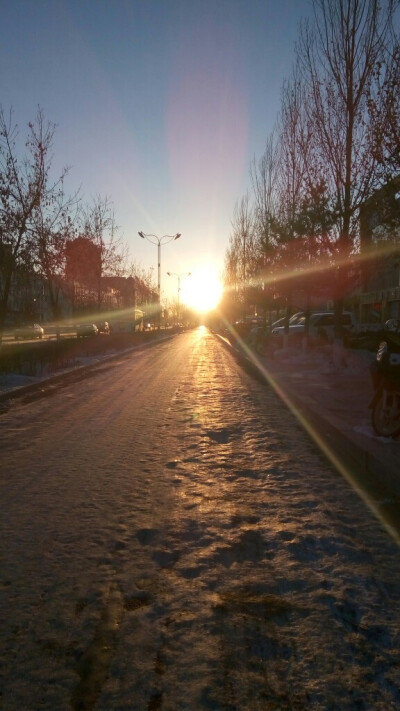 冬天早晨的美图图片