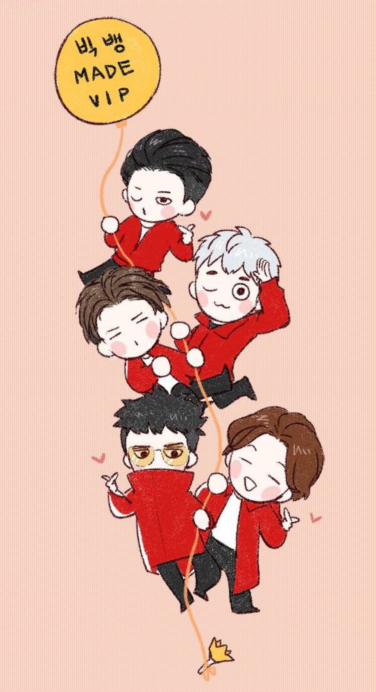 q版 bigbang 卡通 可爱