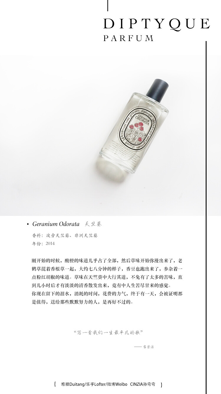 geraniumodorata天竺葵香氛水