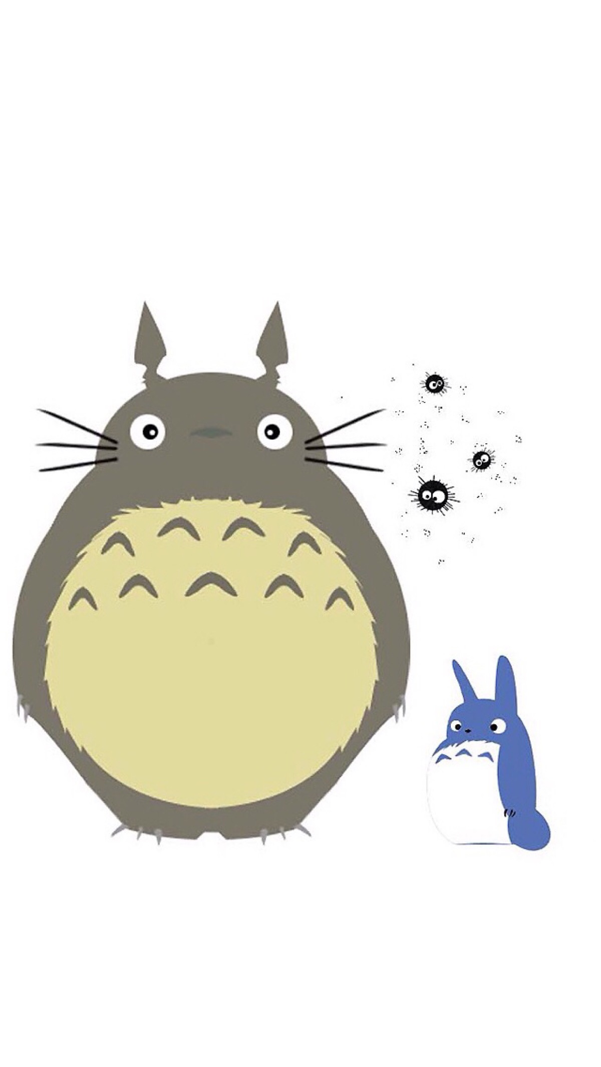 宫崎骏 龙猫 插画 壁纸