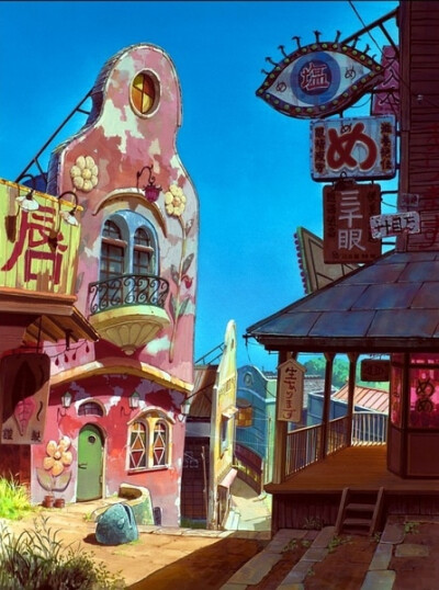 动漫 街景