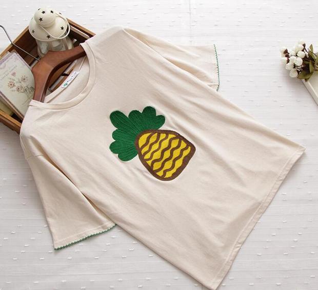 菠萝短袖好看