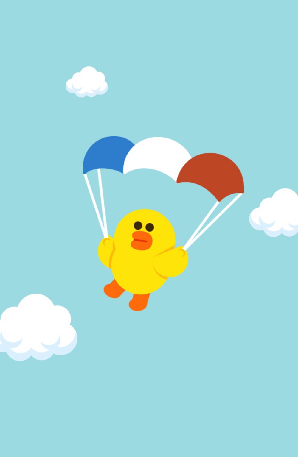 iphone壁纸line小黄鸭