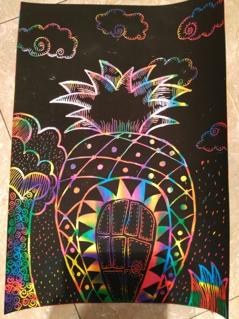 我的人生第一张刮画 - 堆糖,美图壁纸兴趣社区