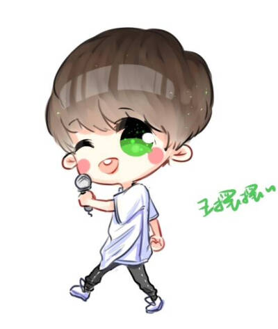 王源卡通形象cr:logo