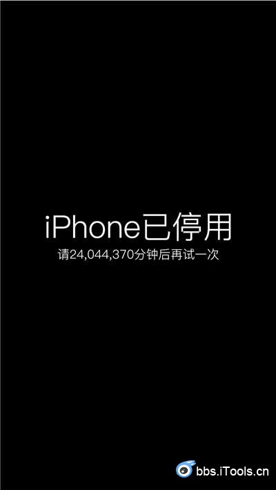 iphone已停用屏保图片图片