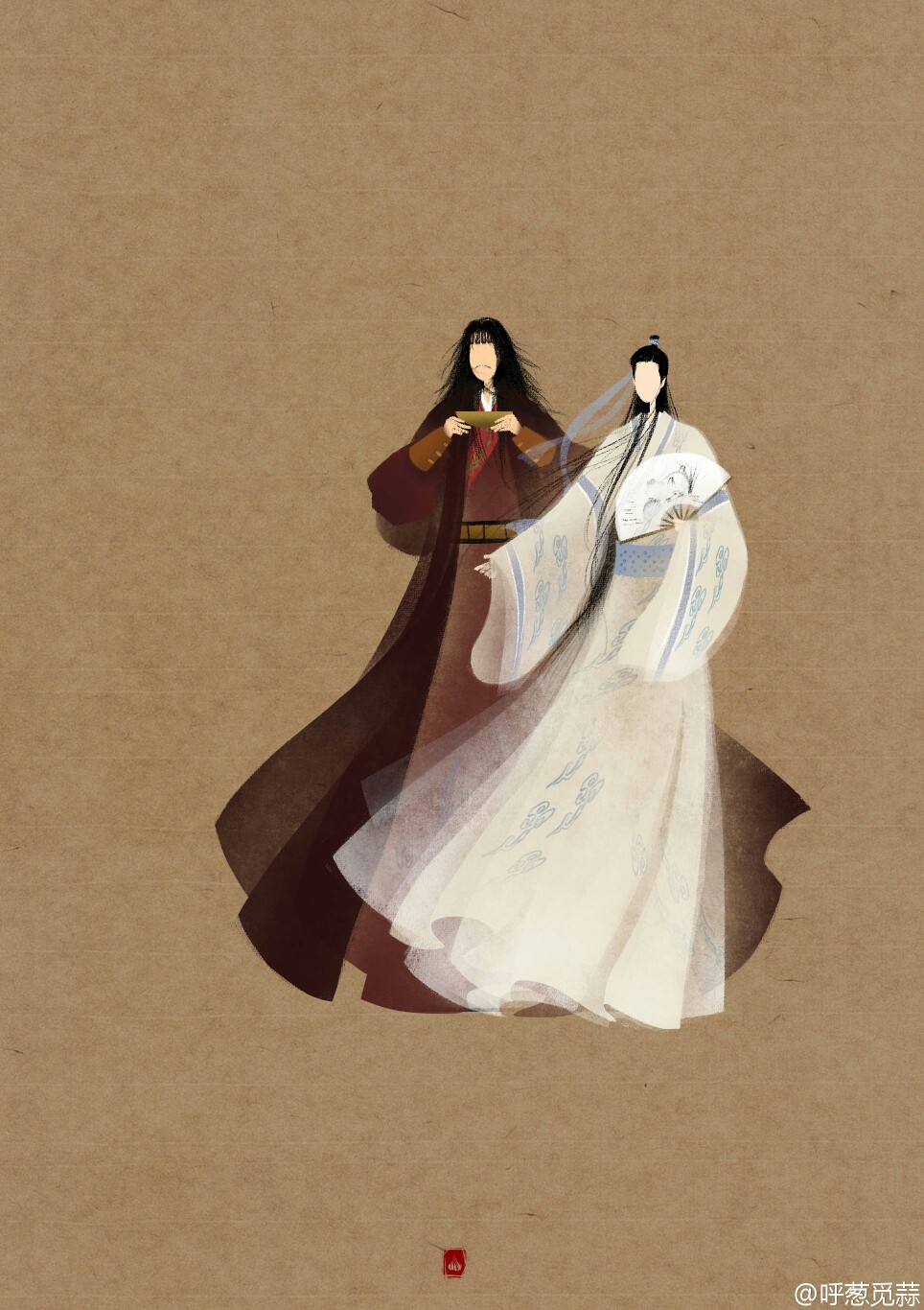 无脸古装群像