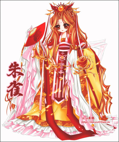 动漫q版古装人物