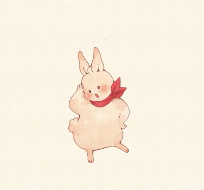 一只胖兔子的日常