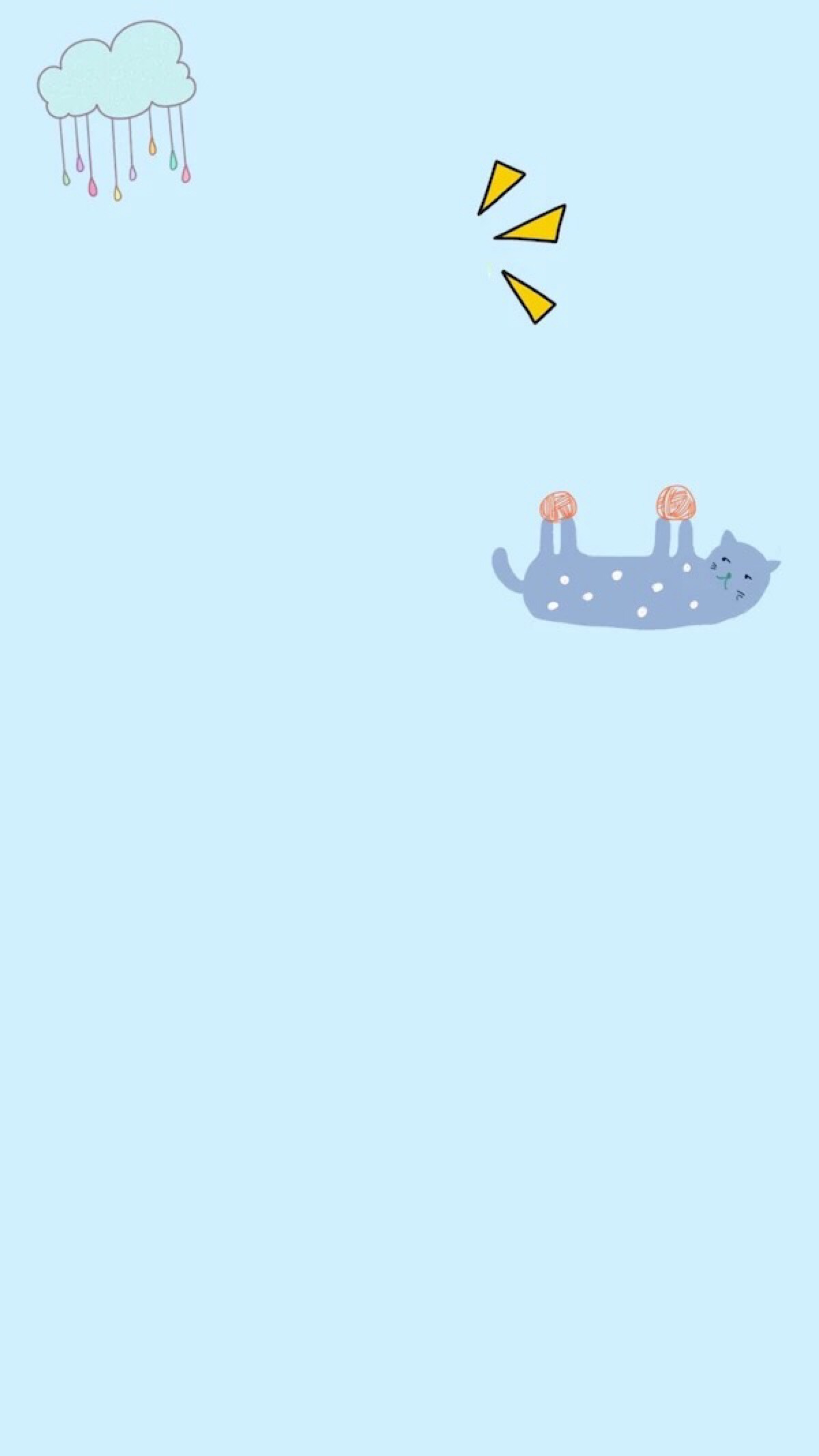 可爱 简单 萌萌哒 #卡通壁纸"