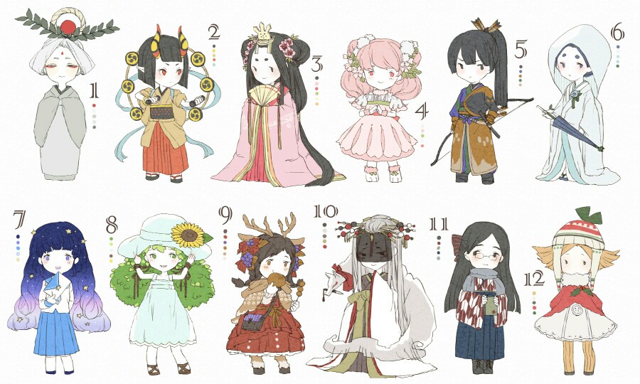 月的拟人