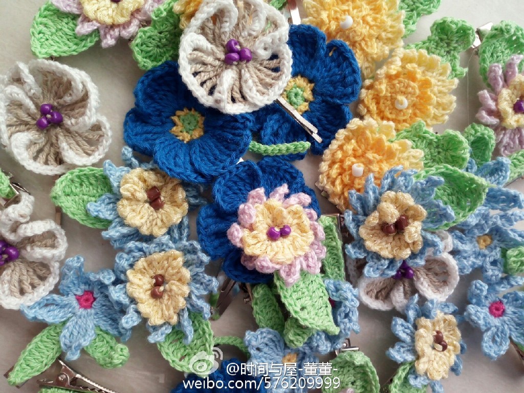钩针作品#一言不合就做手工,一不小心就做了一堆.