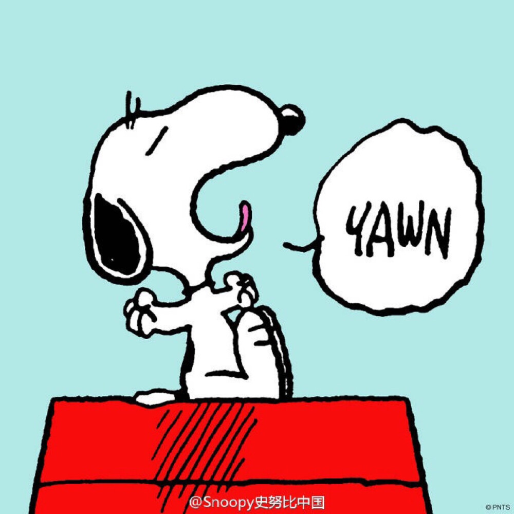 yawn卡通图片