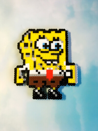 海绵宝宝~被我做成冰箱贴辣