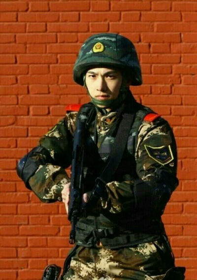 中国最帅的军官照片图片