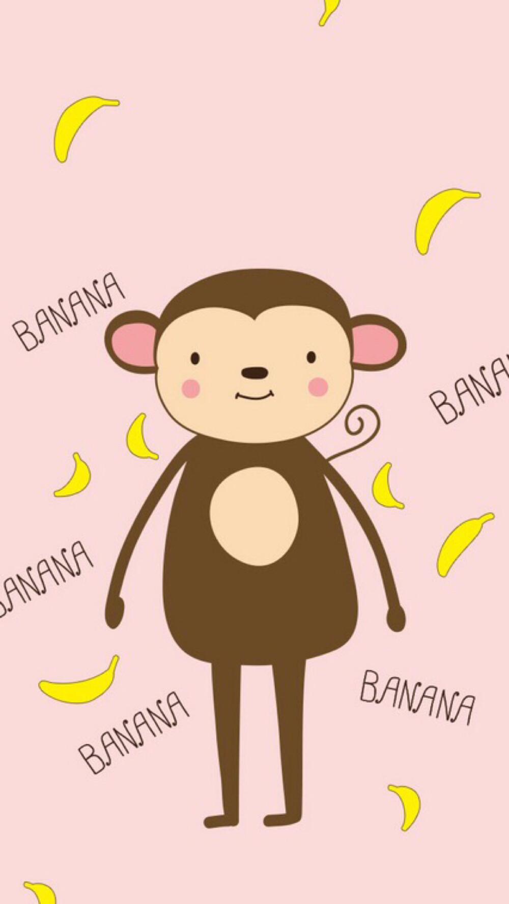 猴子卡通手机壁纸图片