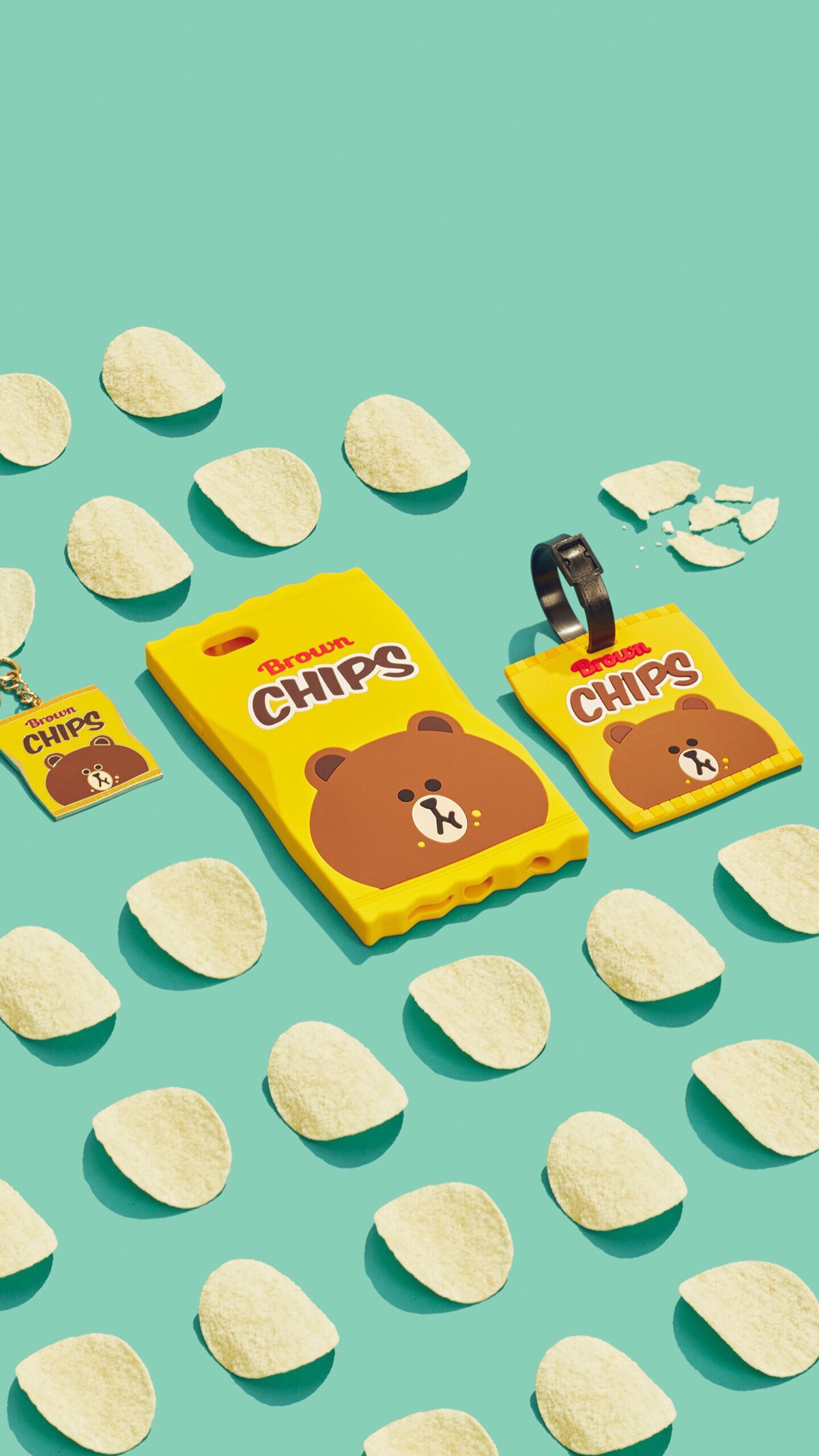 line 布朗熊 薯片