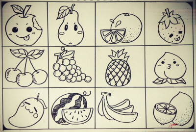 简笔插画