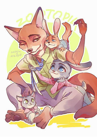 【侵删】#zootopia#nike#judy#疯狂动物城#插画#手绘#同人#二次元