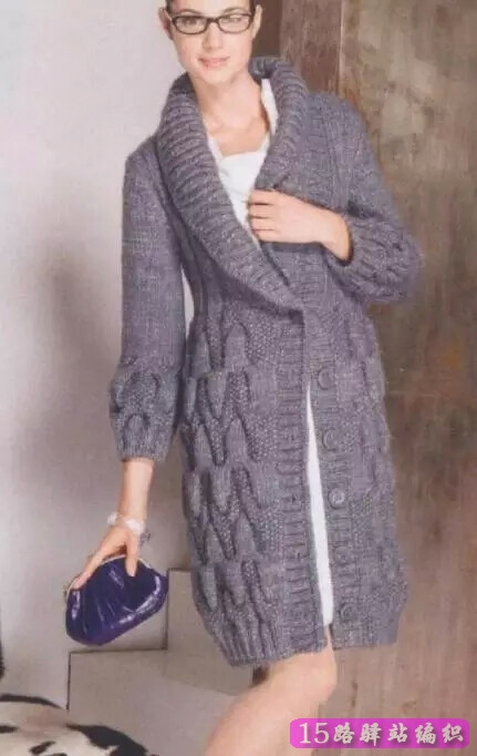 最新毛衣编织款式欣赏很多没见过的样式棒针作品秀15路驿站