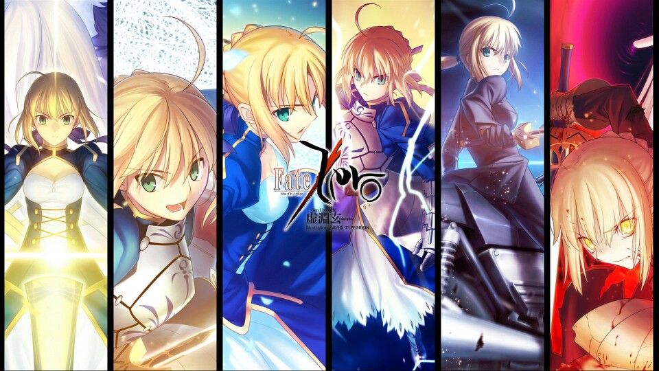 saber fatezero 高清 武内崇 typemoon