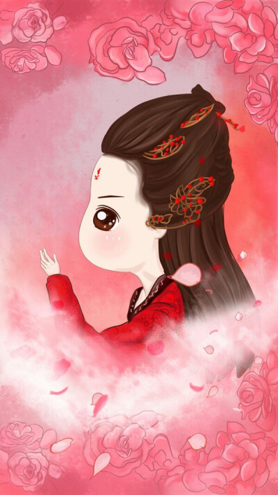 可爱美丽的小薇 头像 美图 女生 壁纸 锁屏 萌萌图 插画