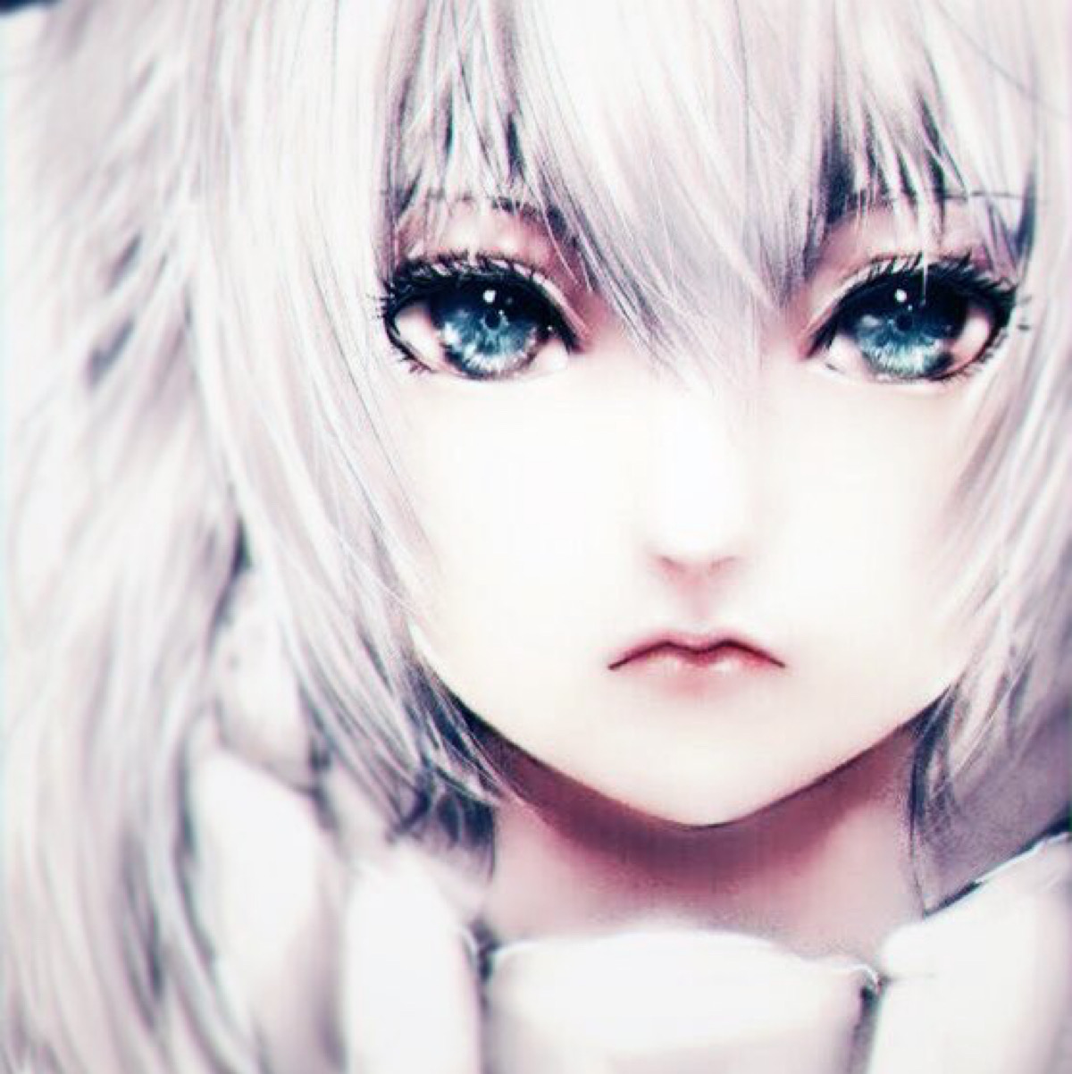 白发 头像 女 卡通动漫