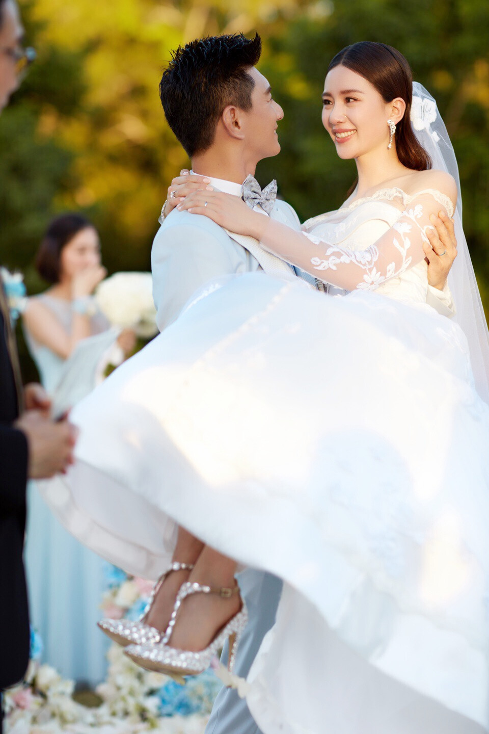 吴奇隆和刘诗诗婚礼图片