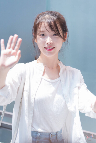 iu 李知恩 韩国 高清图 仁川机场出境
